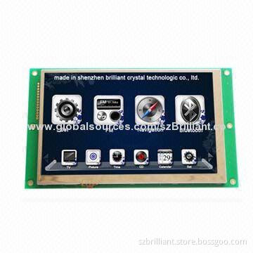 7-inch TFT Intelligent LCD Display, Supports RS232, RS485, UART, 800 x 480 Pixels Resolution
